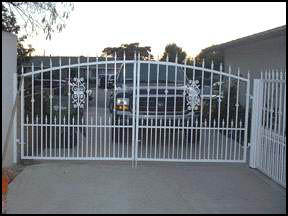 ORNAMENTAL SWING GATE