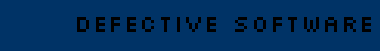 Defective Software�