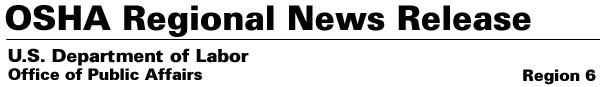 Region 6 News Release Banner Image