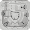 hot tubs C32+Lounger